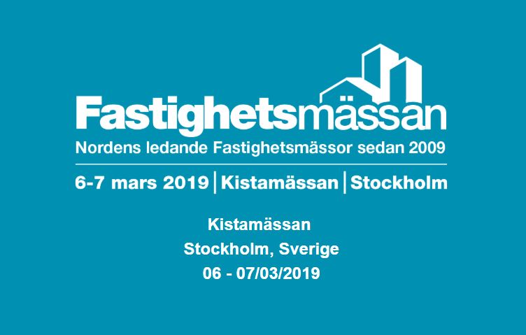 Elvaco is exhibiting at Fastighetsmässan in Stockholm March 6-7