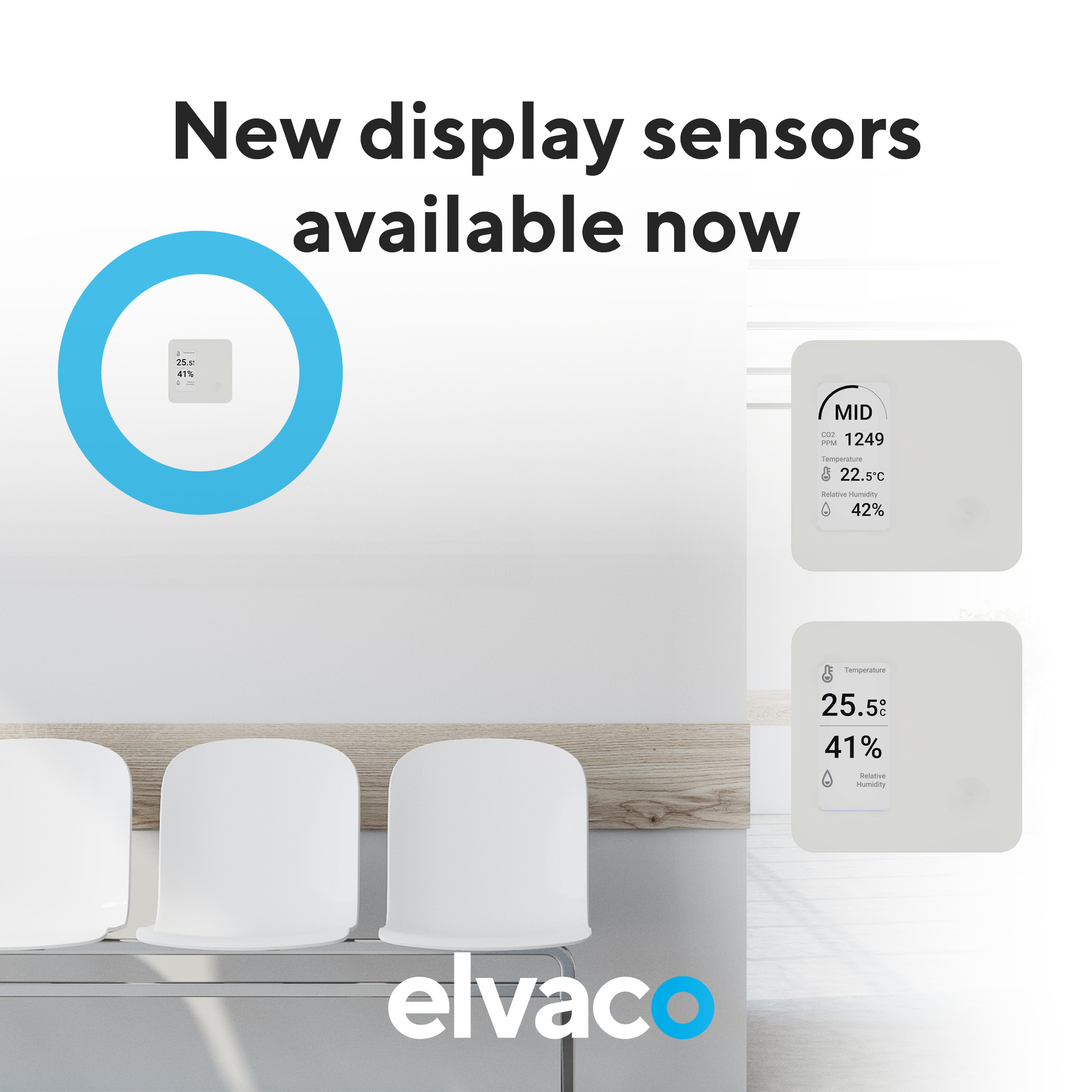 Available now - new LoRaWAN sensors with display