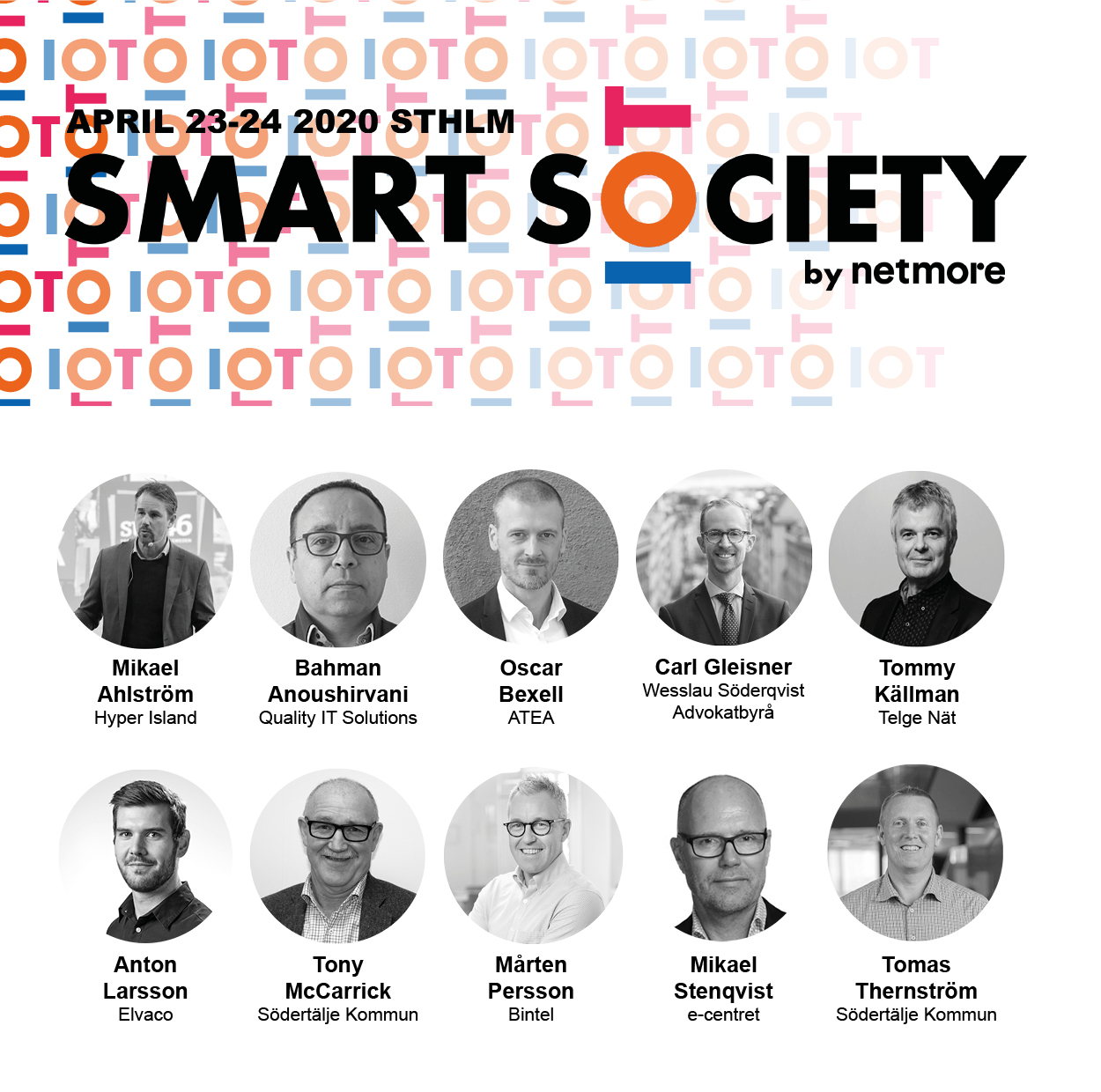 We are exhibiting at Smart Society in Stockholm on April 23-24