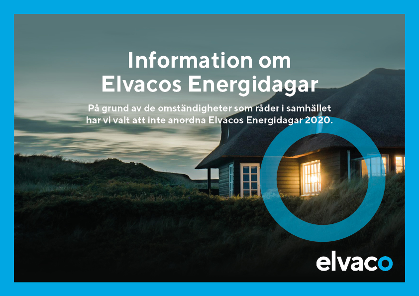 Information about the event Elvaco's Energy days