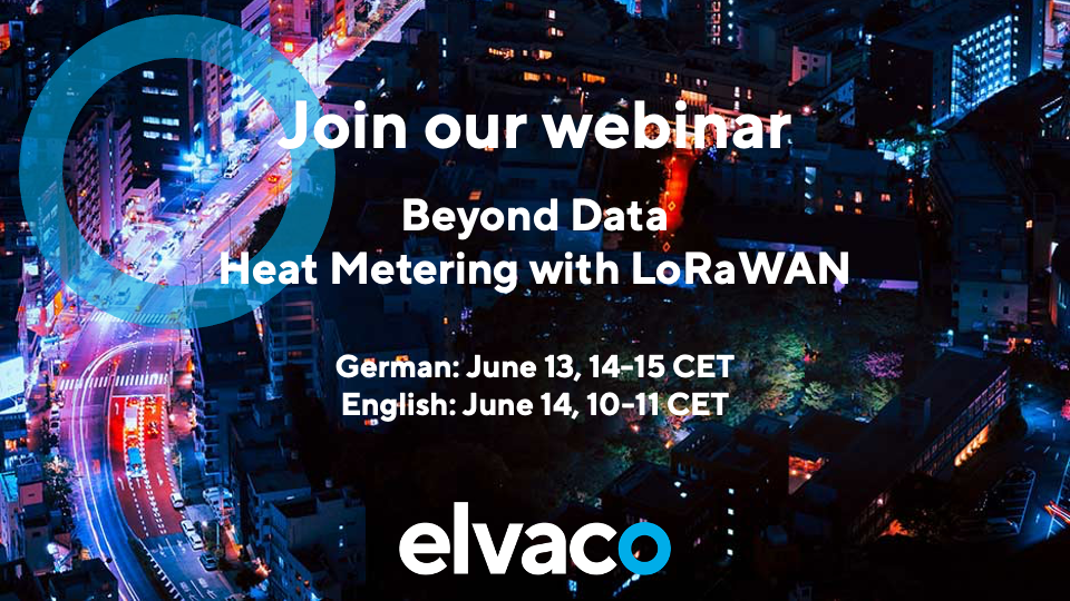 Anmäl dig till vårt webinar Beyond data - Heat metering with LoRaWAN